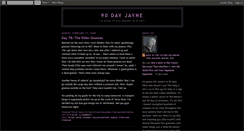 Desktop Screenshot of 90dayjayne.blogspot.com