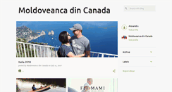 Desktop Screenshot of moldoveancadincanada.blogspot.com