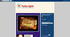 Desktop Screenshot of nucleusdz.blogspot.com