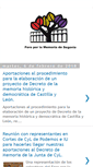 Mobile Screenshot of foromemoriasegovia.blogspot.com