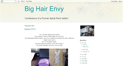 Desktop Screenshot of bighairenvy.blogspot.com