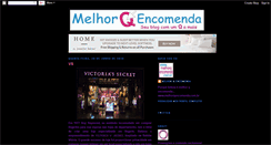 Desktop Screenshot of melhorqencomenda.blogspot.com