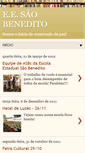 Mobile Screenshot of escolaestadualsaobenedito.blogspot.com