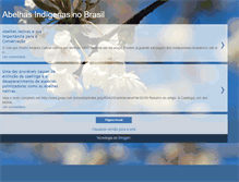 Tablet Screenshot of abelhinhas-indigenas.blogspot.com