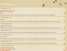 Tablet Screenshot of dailychoosingjoy.blogspot.com