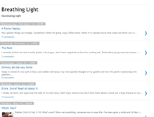 Tablet Screenshot of breath-of-light.blogspot.com