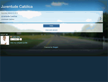 Tablet Screenshot of juventucatolica.blogspot.com