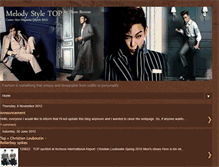 Tablet Screenshot of melodystyletop.blogspot.com
