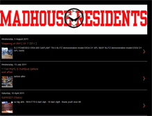 Tablet Screenshot of madhouse-residents.blogspot.com