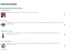 Tablet Screenshot of manualidades145.blogspot.com