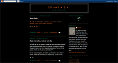 Desktop Screenshot of eu-amo-a-ey.blogspot.com