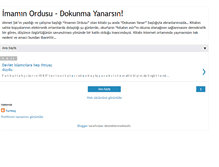 Tablet Screenshot of imamin-ordusu-kitap.blogspot.com