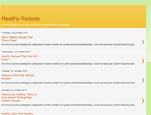 Tablet Screenshot of healthyrecipesnow.blogspot.com