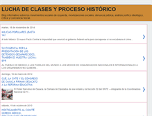 Tablet Screenshot of luchadeclasesyprocesohistorico.blogspot.com