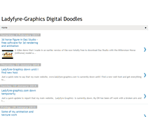 Tablet Screenshot of ladyfyre-graphics.blogspot.com