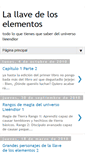 Mobile Screenshot of lallavedeloselementos.blogspot.com