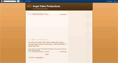 Desktop Screenshot of angelvideoproductions.blogspot.com