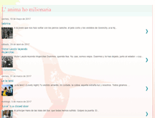 Tablet Screenshot of l-animahomilionaria.blogspot.com