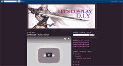 Desktop Screenshot of letscosplaydiy.blogspot.com