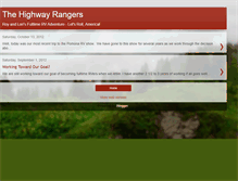 Tablet Screenshot of highwayranger.blogspot.com