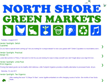 Tablet Screenshot of northshoregreenmarkets.blogspot.com