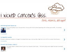 Tablet Screenshot of cancerlost.blogspot.com