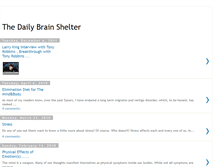 Tablet Screenshot of brainshelter.blogspot.com