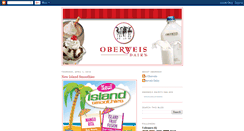 Desktop Screenshot of oberweisdairy.blogspot.com