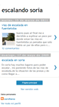 Mobile Screenshot of escalandosoria.blogspot.com