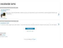 Tablet Screenshot of escalandosoria.blogspot.com