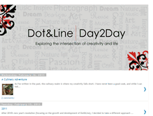 Tablet Screenshot of dotandlinehome.blogspot.com
