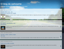 Tablet Screenshot of carlosame.blogspot.com
