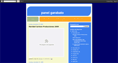 Desktop Screenshot of panelgarabato.blogspot.com