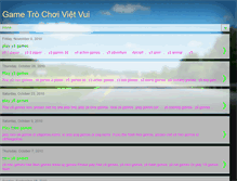 Tablet Screenshot of gametrochoivietvui.blogspot.com