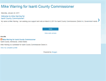 Tablet Screenshot of mikewarringforisanticounty.blogspot.com