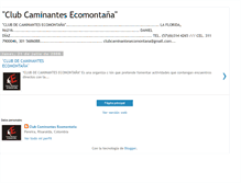 Tablet Screenshot of clubcaminantesecomontana.blogspot.com