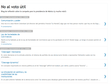 Tablet Screenshot of noalvotoutil.blogspot.com