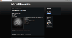 Desktop Screenshot of infernalrevolution.blogspot.com