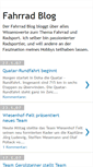 Mobile Screenshot of fahrrad-blog.blogspot.com