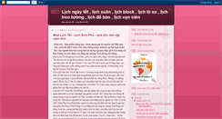 Desktop Screenshot of lichngaytet.blogspot.com