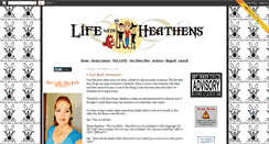 Desktop Screenshot of lifewithheathens.blogspot.com