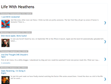 Tablet Screenshot of lifewithheathens.blogspot.com