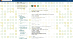 Desktop Screenshot of docentesnivelinicial.blogspot.com