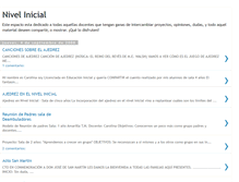 Tablet Screenshot of docentesnivelinicial.blogspot.com