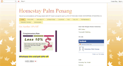 Desktop Screenshot of homestaypalmpenang.blogspot.com