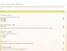 Tablet Screenshot of homestaypalmpenang.blogspot.com