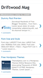 Mobile Screenshot of driftwood-mag-btb.blogspot.com