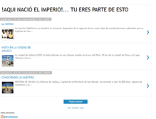 Tablet Screenshot of historiadejuliaca.blogspot.com