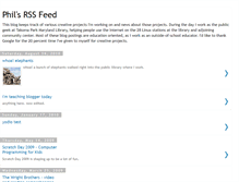 Tablet Screenshot of philsrssfeed.blogspot.com