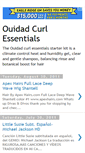 Mobile Screenshot of ouidadcurlessentials.blogspot.com